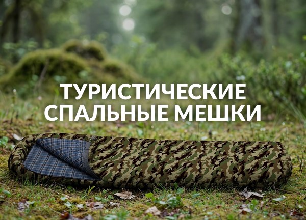 Туристические спальные мешки
