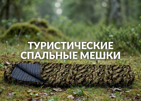 Туристические спальные мешки