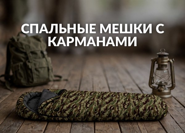 Спальные мешки с карманами
